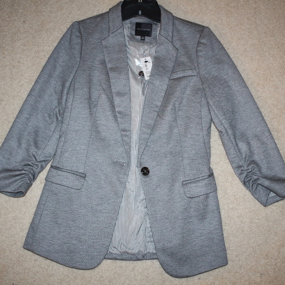 The Limited Gray Blazer extra small XS